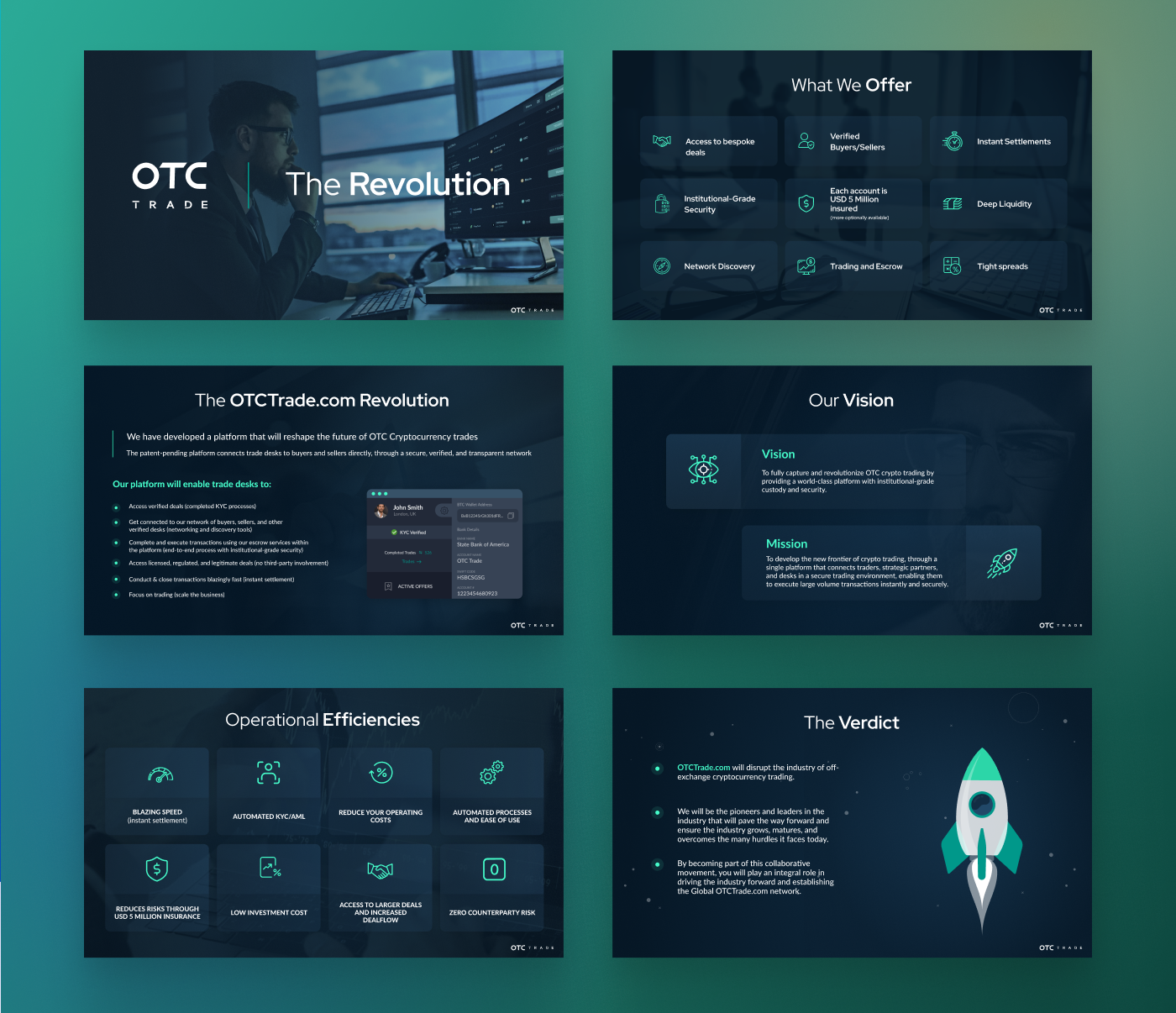 OtcTrade - Desks Deck Design