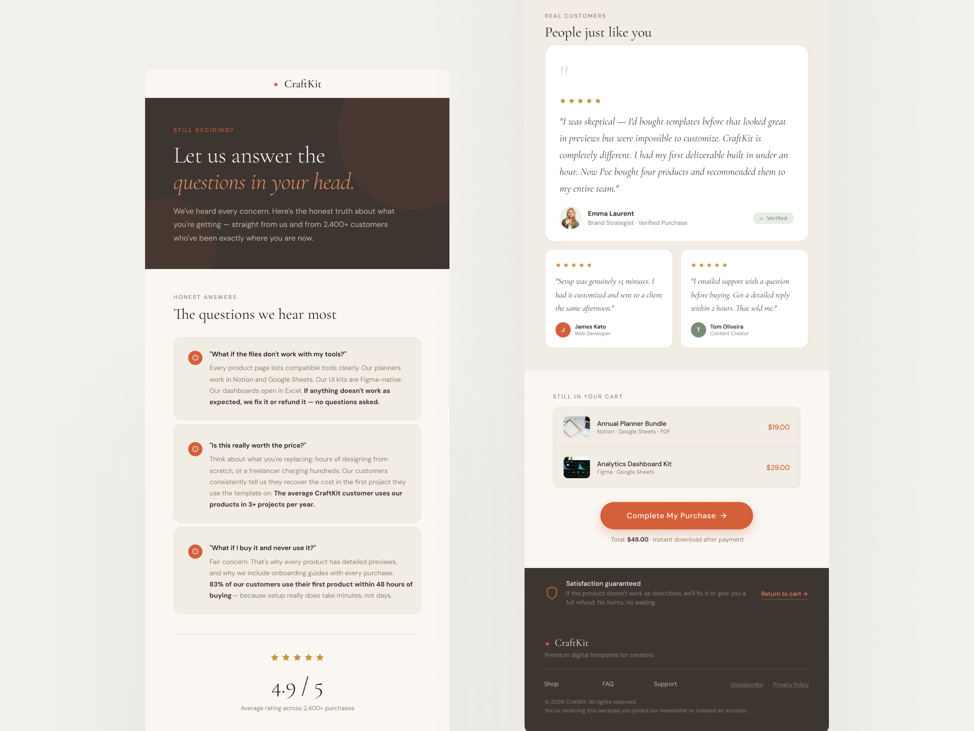 CraftKit - Cart Email Series - 01