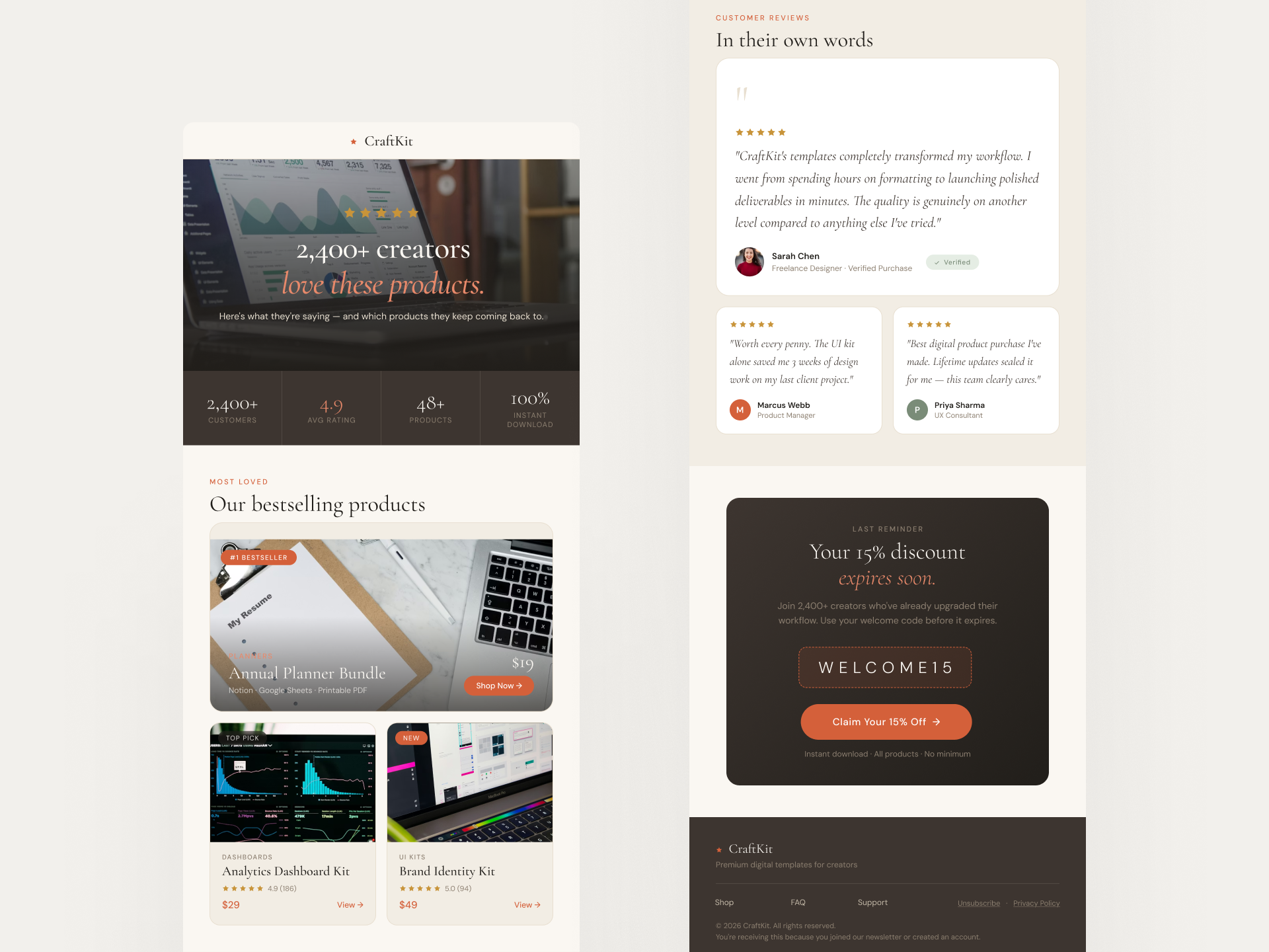 CraftKit - Welcome Email Series - 03