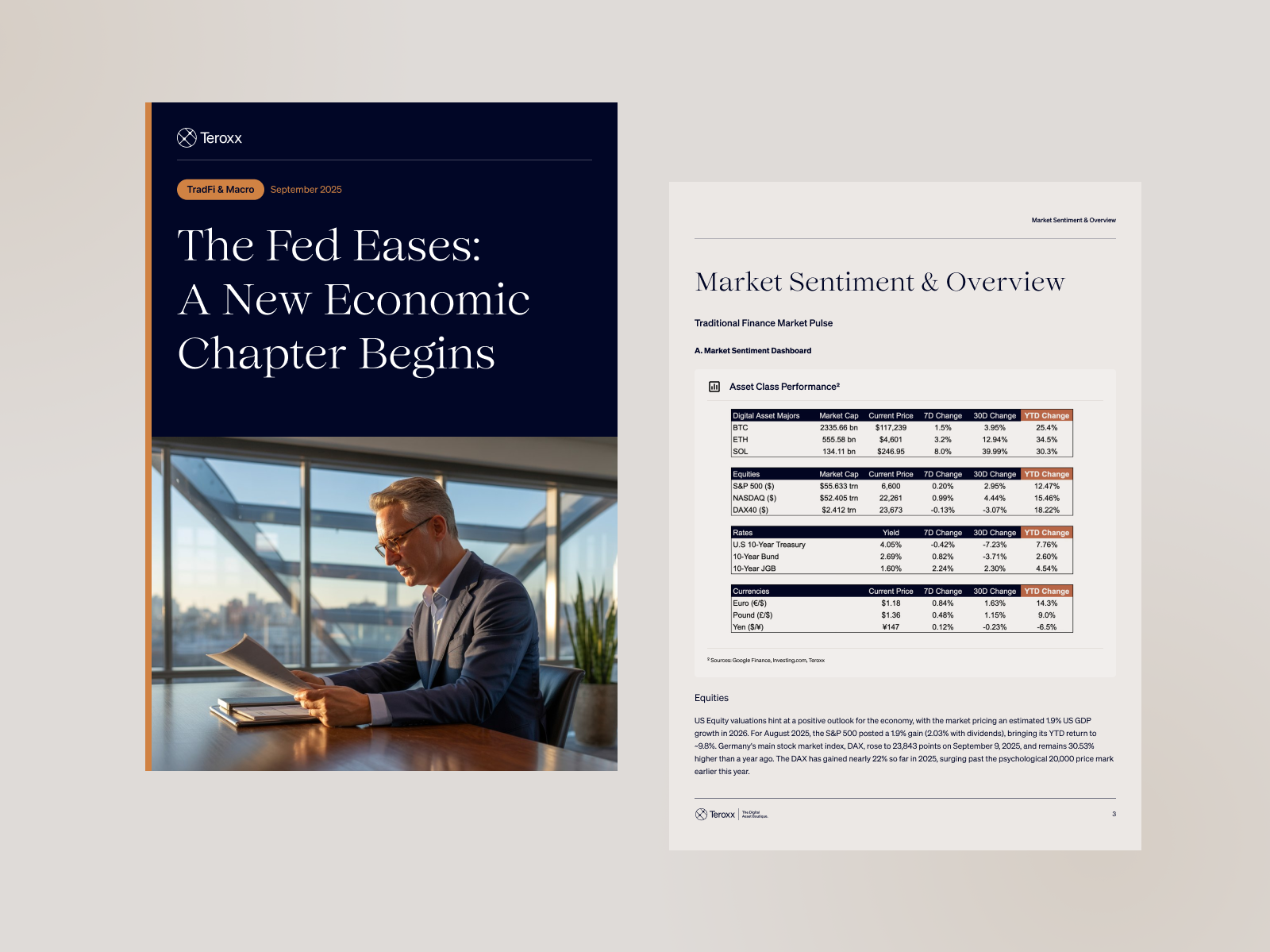 Teroxx - Financial Report Design