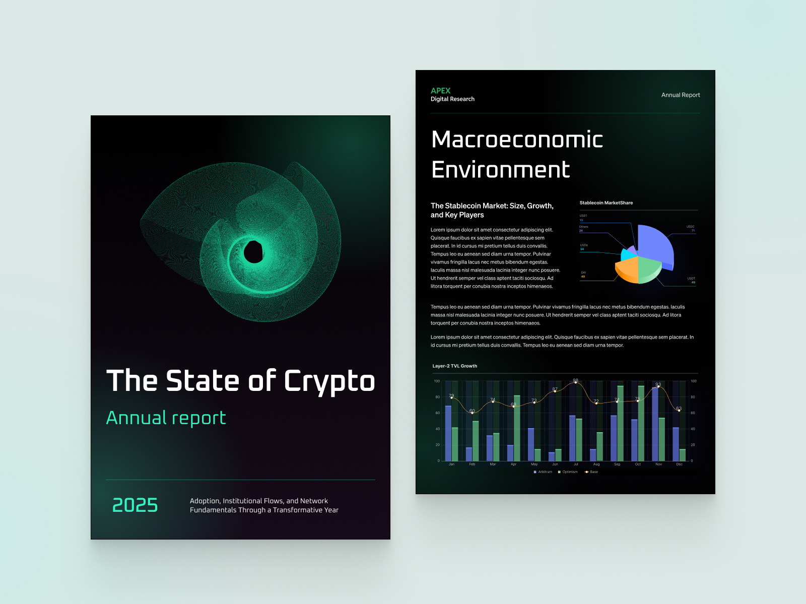 State Of Crypto Report Design