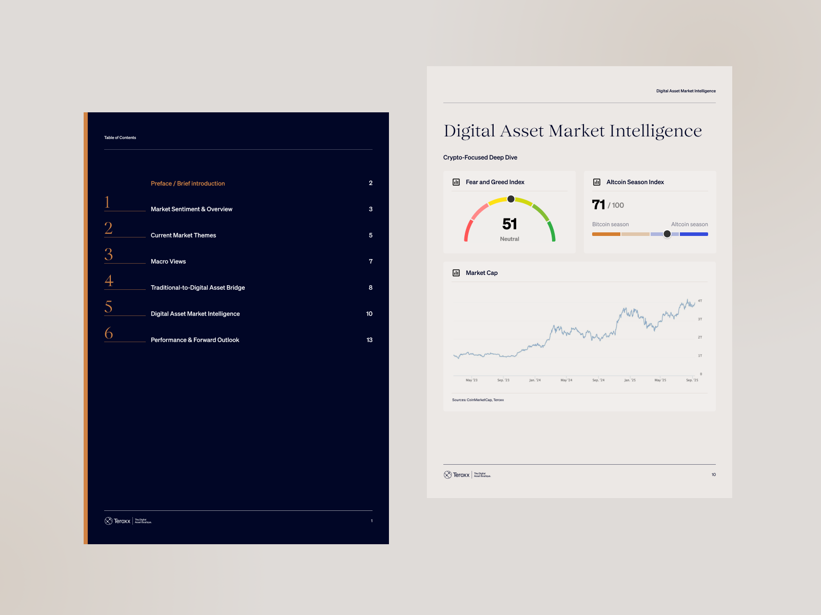 Teroxx - Financial Report Design
