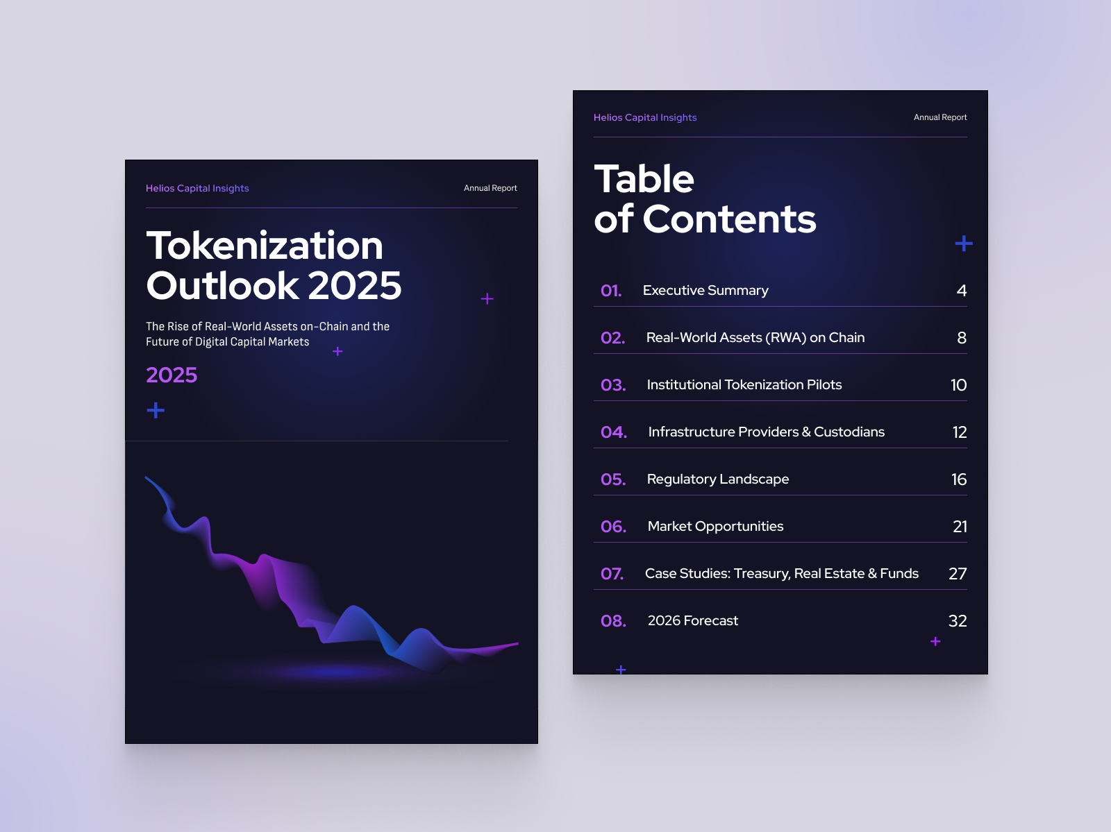 Tokenization - Financial Report Design