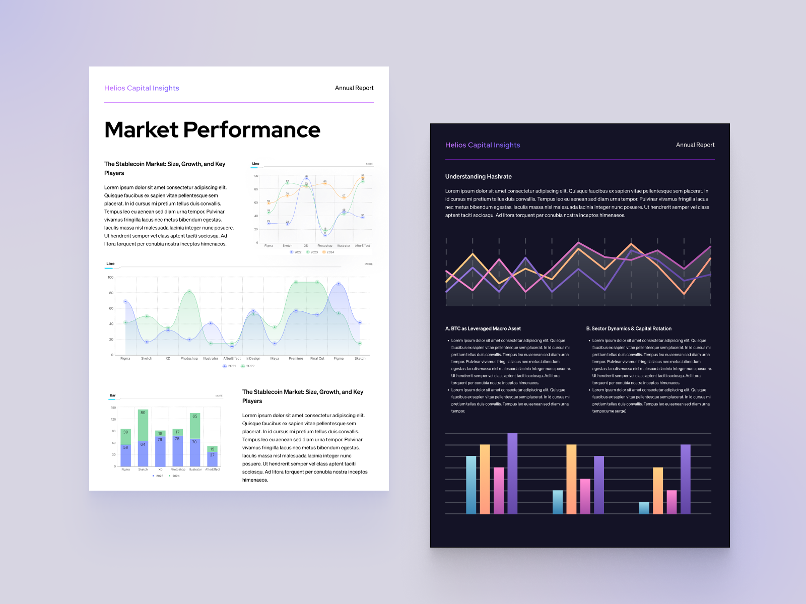 Tokenization - Financial Report Design