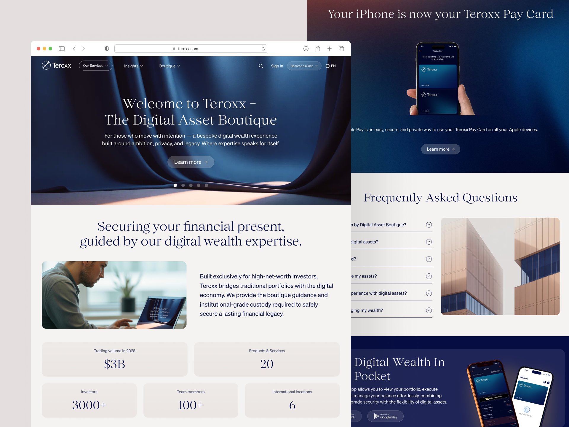 Terox - Corporate Website Design